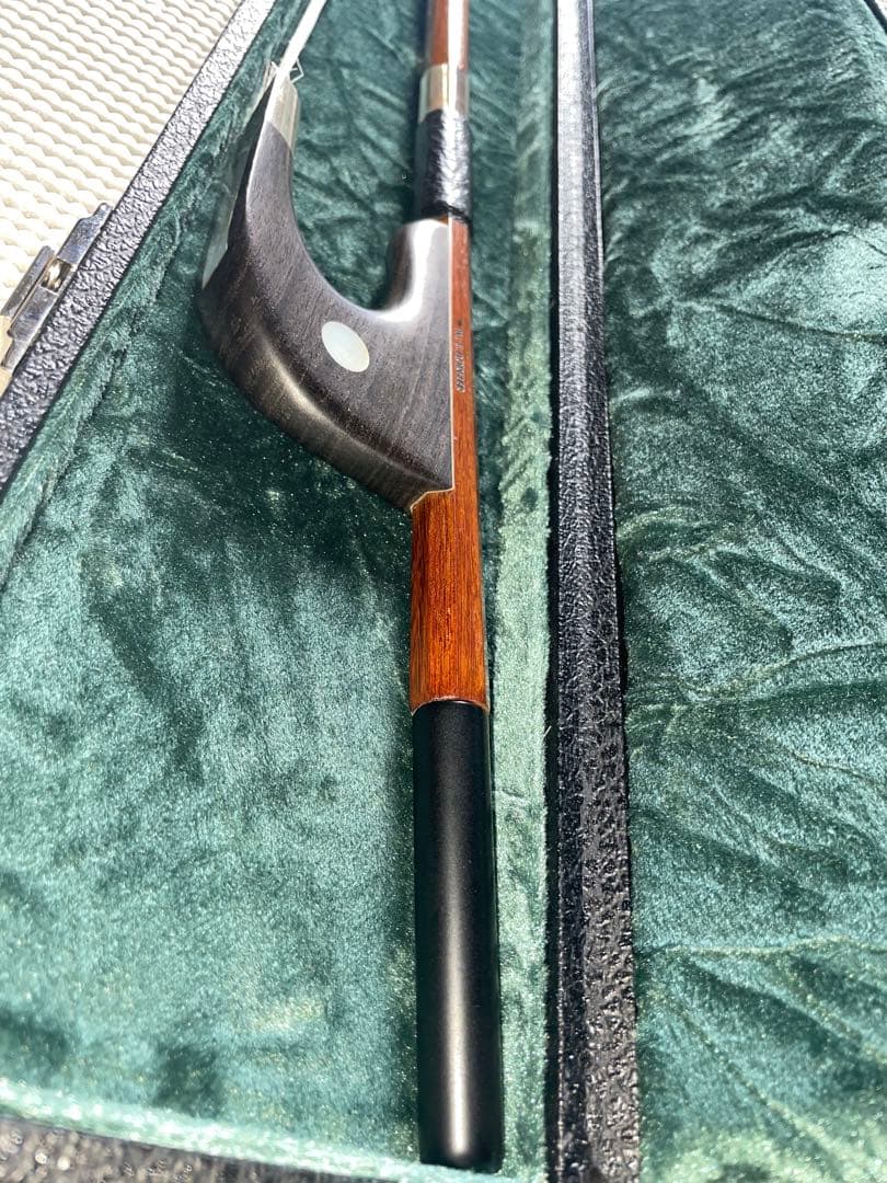 W.E.DORFLER デルフラー コントラバス弓 ジャーマンスタイル ケース付