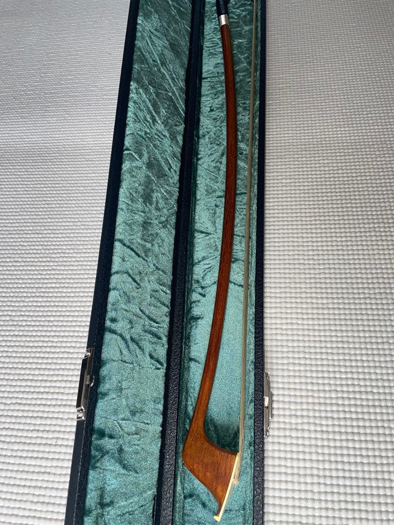 W.E.DORFLER デルフラー コントラバス弓 ジャーマンスタイル ケース付