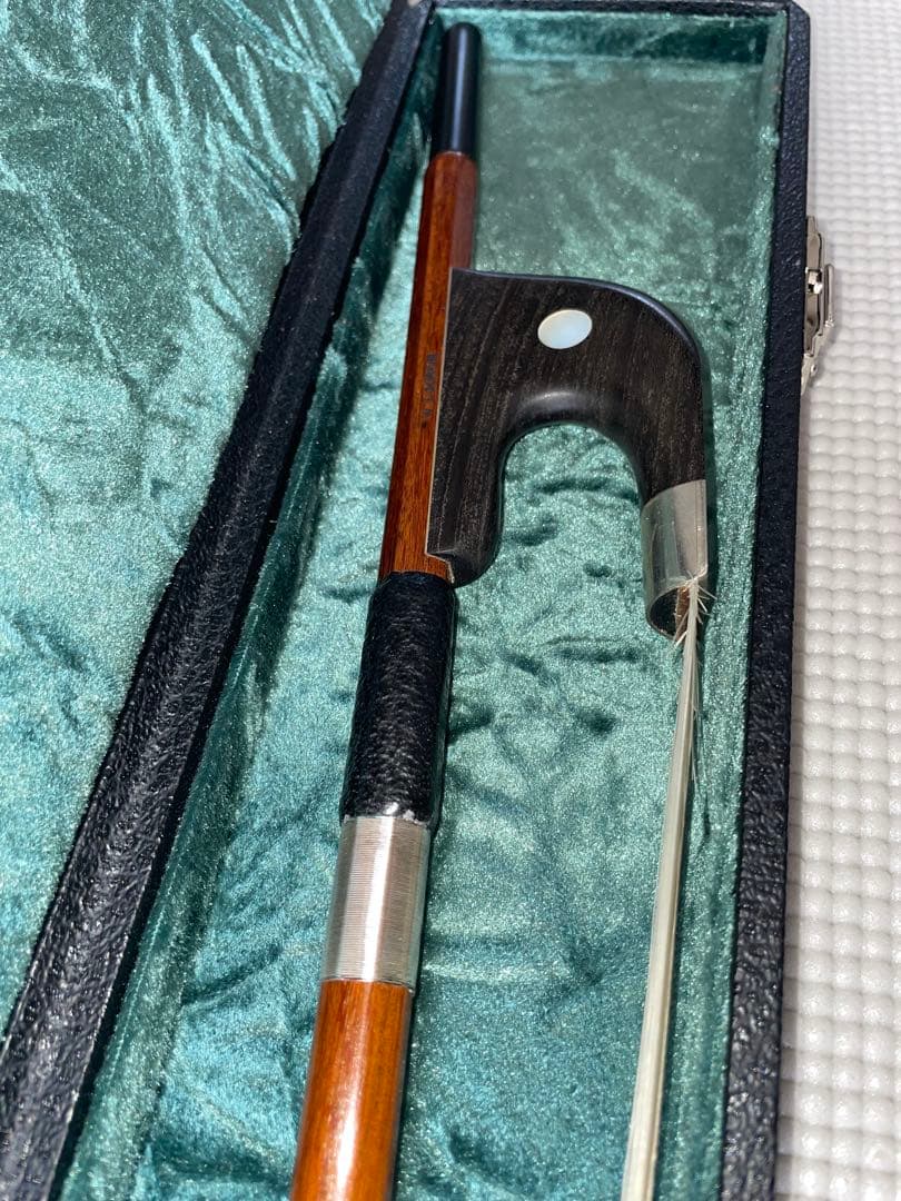 W.E.DORFLER デルフラー コントラバス弓 ジャーマンスタイル ケース付