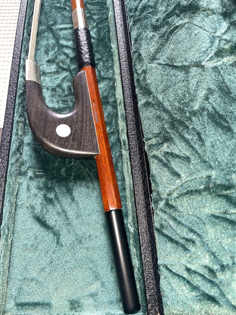 W.E.DORFLER デルフラー コントラバス弓 ジャーマンスタイル ケース付