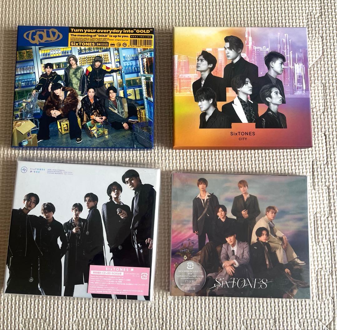 SixTONES アルバム　4枚セット