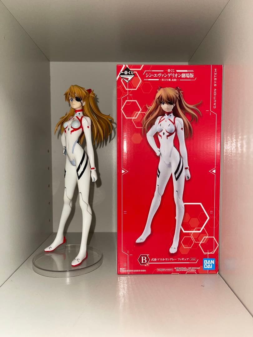 B賞　式波・アスカ・ラングレー　フィギュア 2点まとめ売り