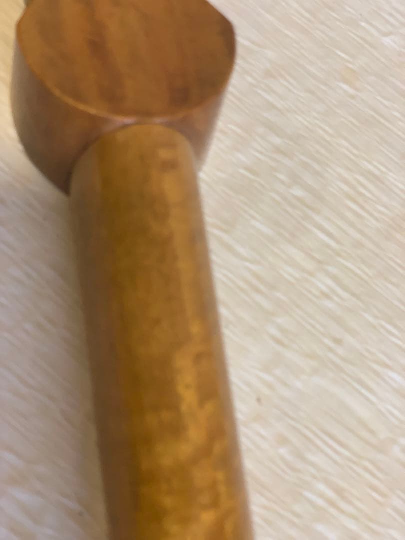 【特選】期間限定値下げ　白紅木三味線 三味線三折れ式　天然素材糸巻き ケース付き