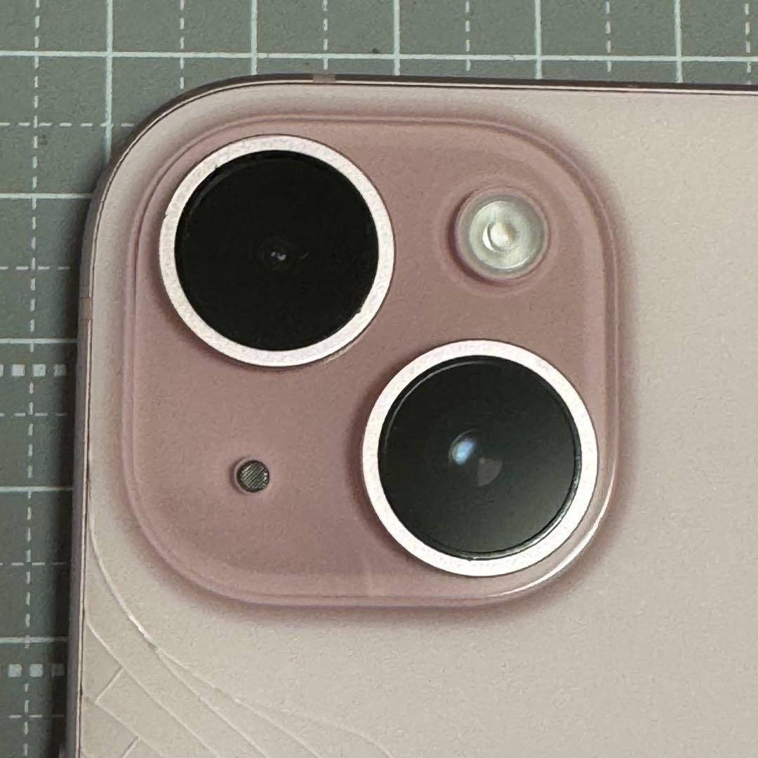 iPhone15 Plus 128GB ピンク 背面割れ