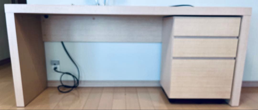 匿名送料無料 幅160cm木製シンプルカウンターデスク