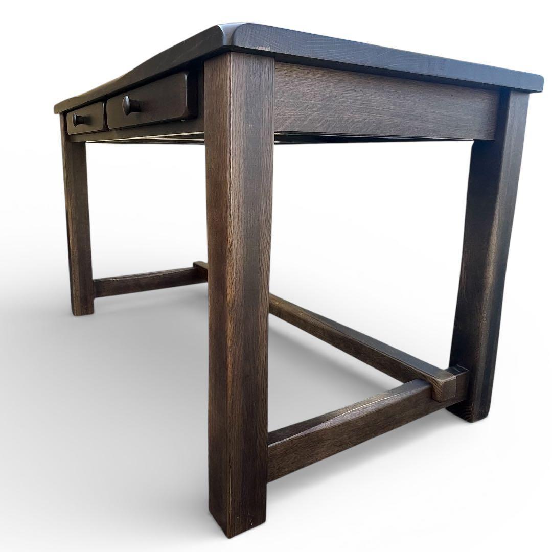 柏木工 ウィルダネス デスク 天然木無垢材 書斎机 学習机 W120cm