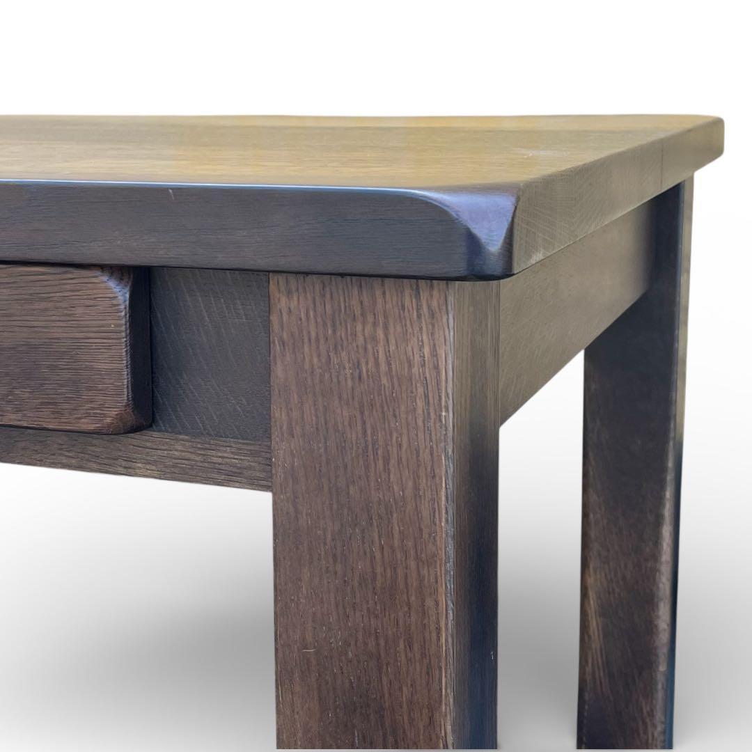 柏木工 ウィルダネス デスク 天然木無垢材 書斎机 学習机 W120cm