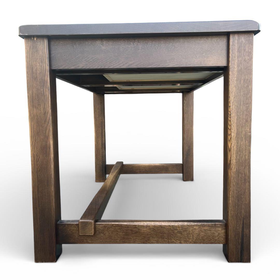 柏木工 ウィルダネス デスク 天然木無垢材 書斎机 学習机 W120cm