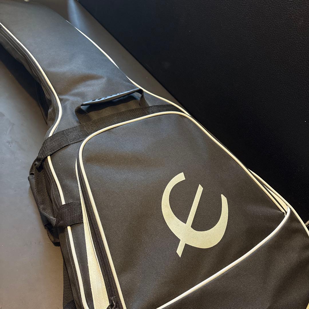 Epiphone セミアコ　dot studio マット仕上げ ギグバッグ付き