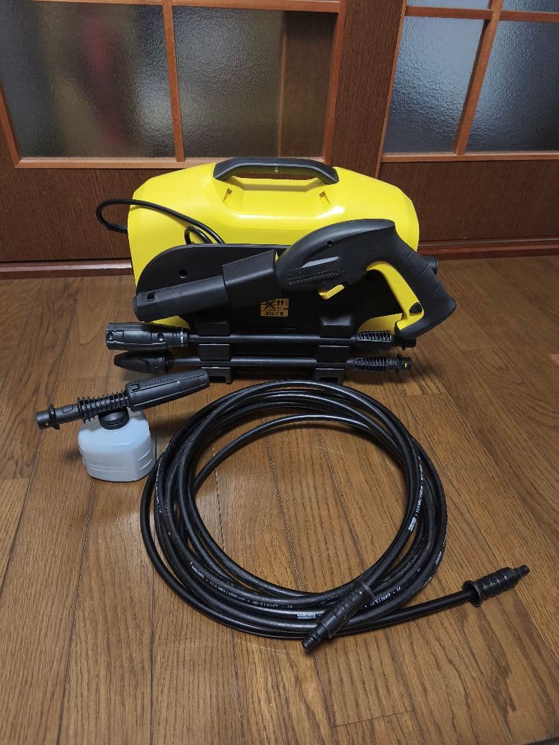 KARCHER ケルヒャー K2 サイレント SILENT 自給＆水道ホース付