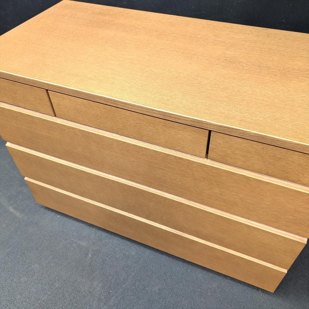 美品　カリモク　リビングチェスト　箪笥　タンス　チェスト　引き出し　ドロワー