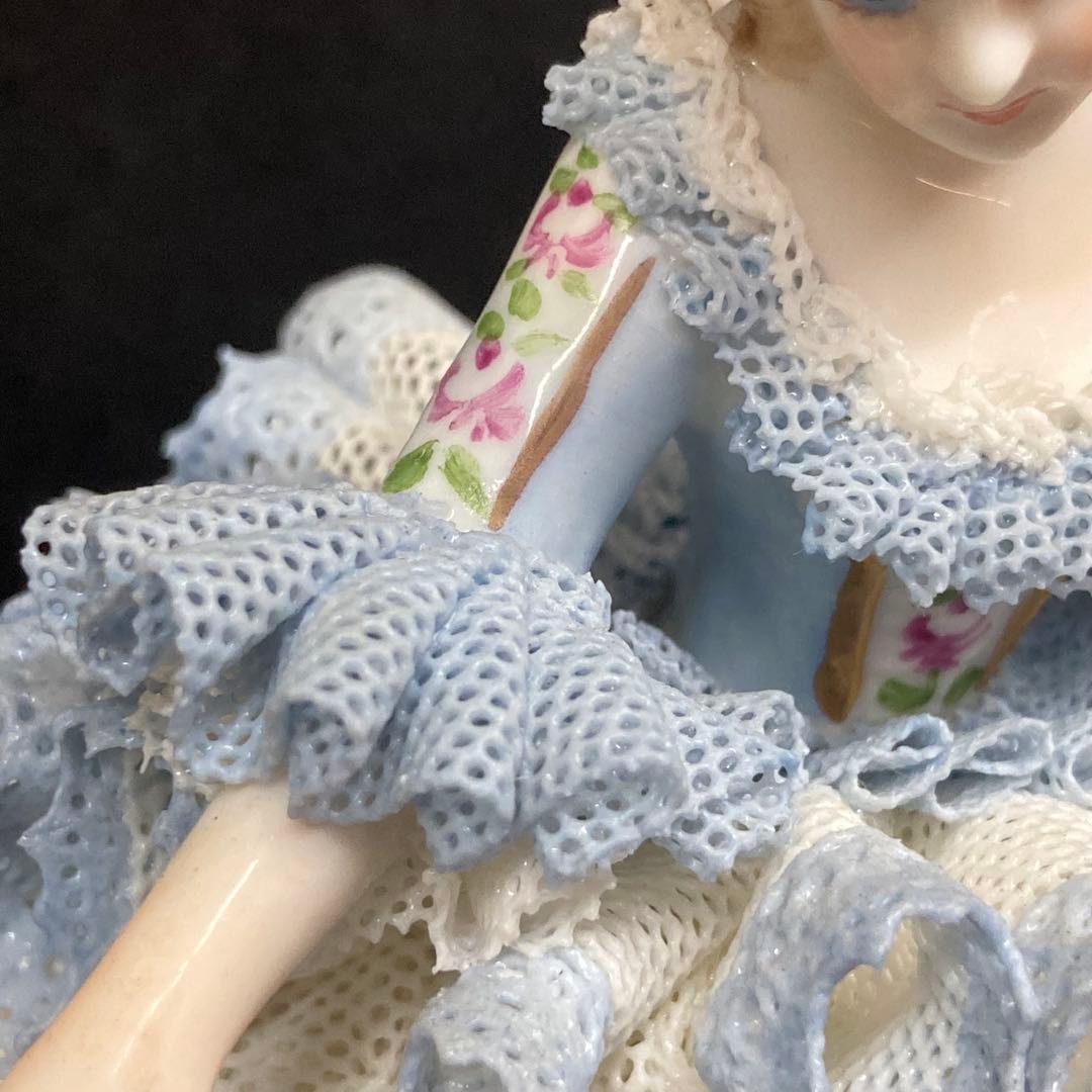 IRISH DRESDEN アイリッシュドレスデン 陶器 磁器人形H