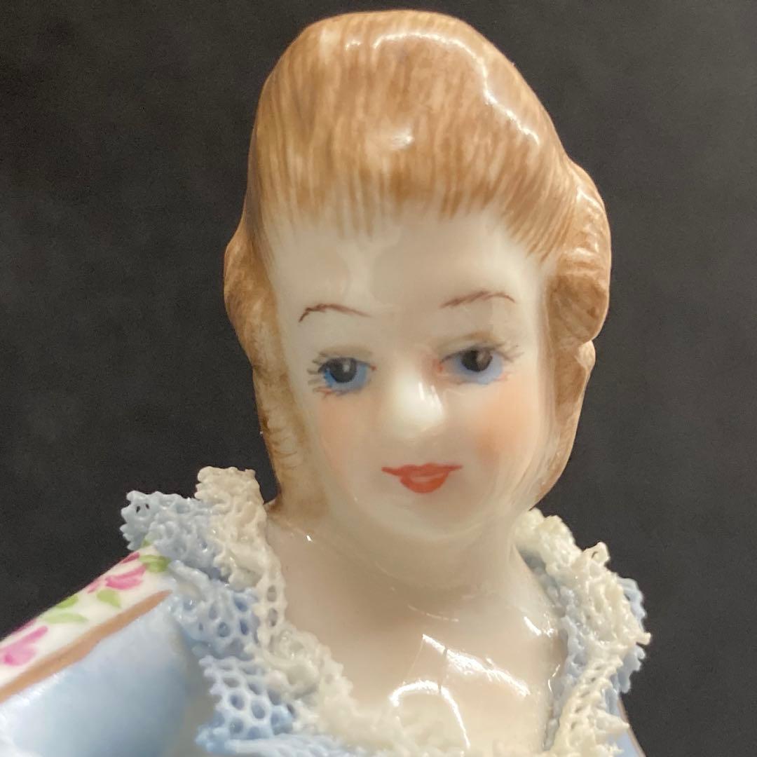 IRISH DRESDEN アイリッシュドレスデン 陶器 磁器人形H