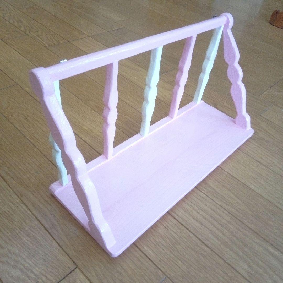 み　アンティーク調ウォールシェルフ&デザインポールシェルフ