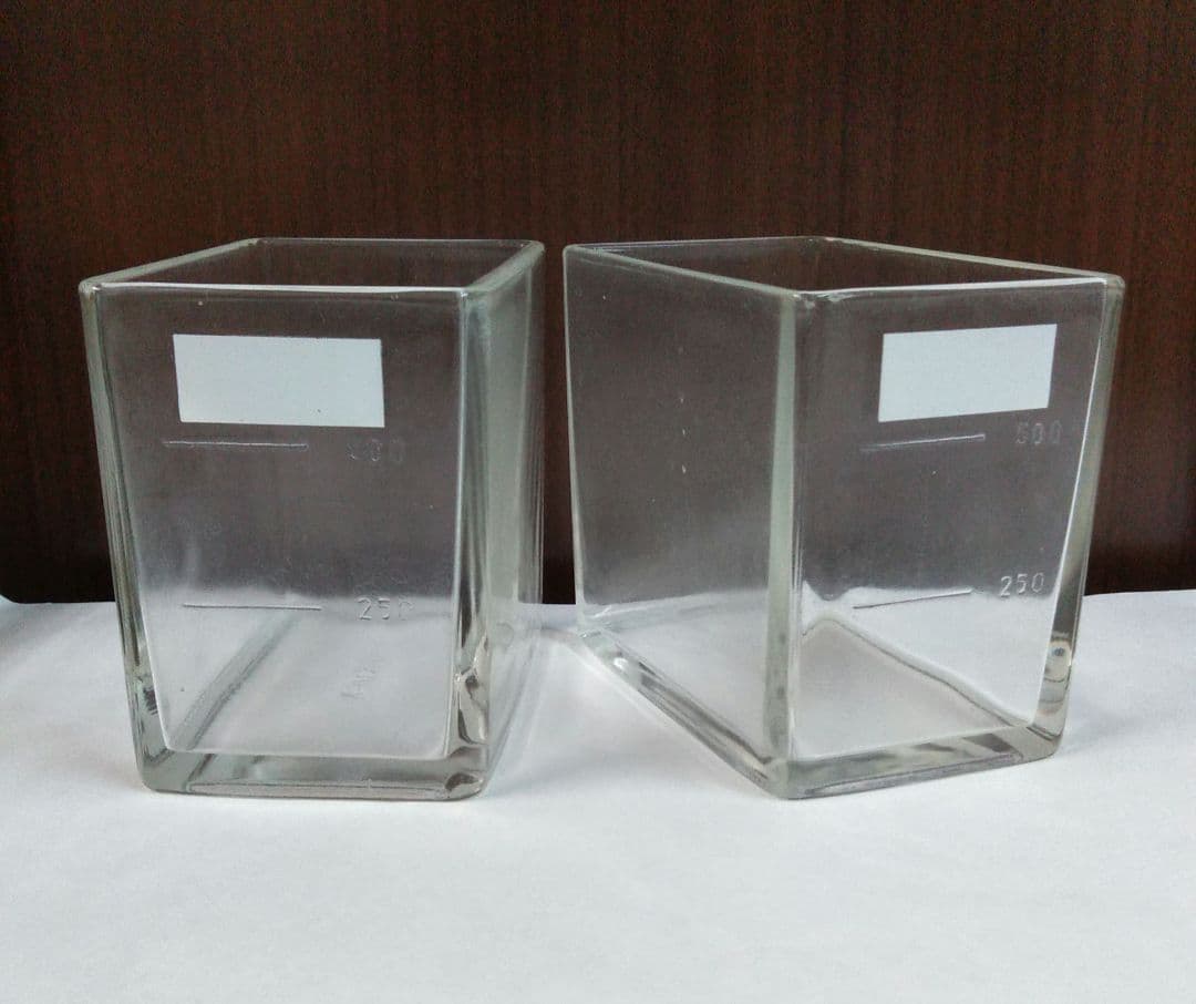 ガラス容器 / 染色バット 500ml：８個