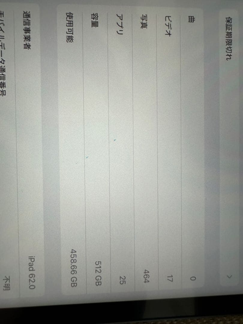 iPad pro 12.9 512 WiFi＋Cellular 超美品 付属品