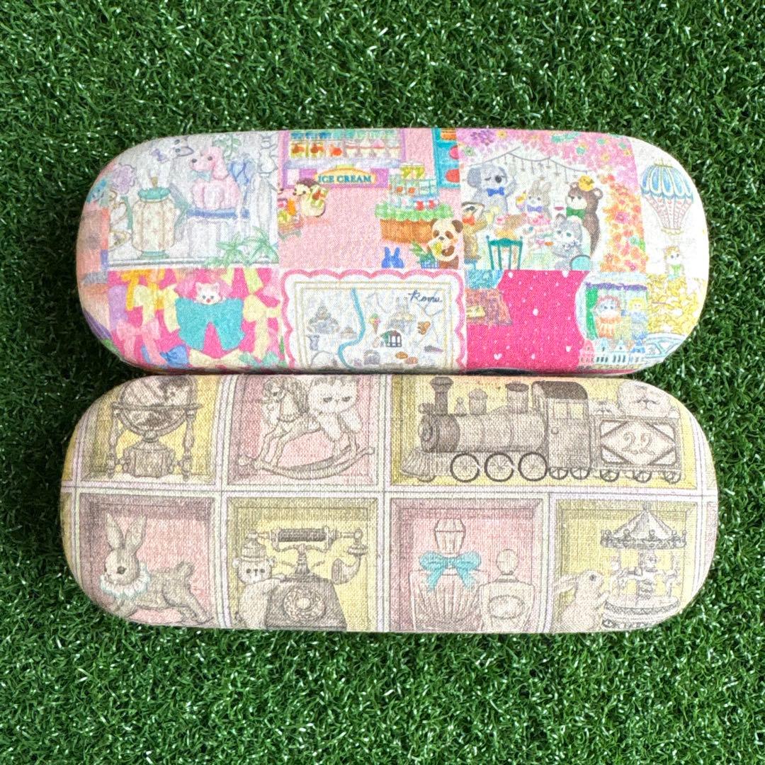 ピカピカ☆ハンドメイド メガネケース ミラー ユキエモン