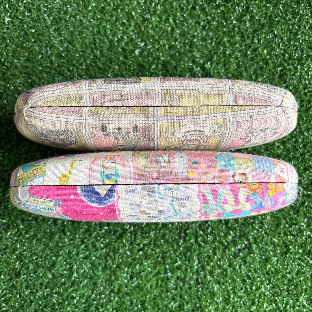 ピカピカ☆ハンドメイド メガネケース ミラー ユキエモン