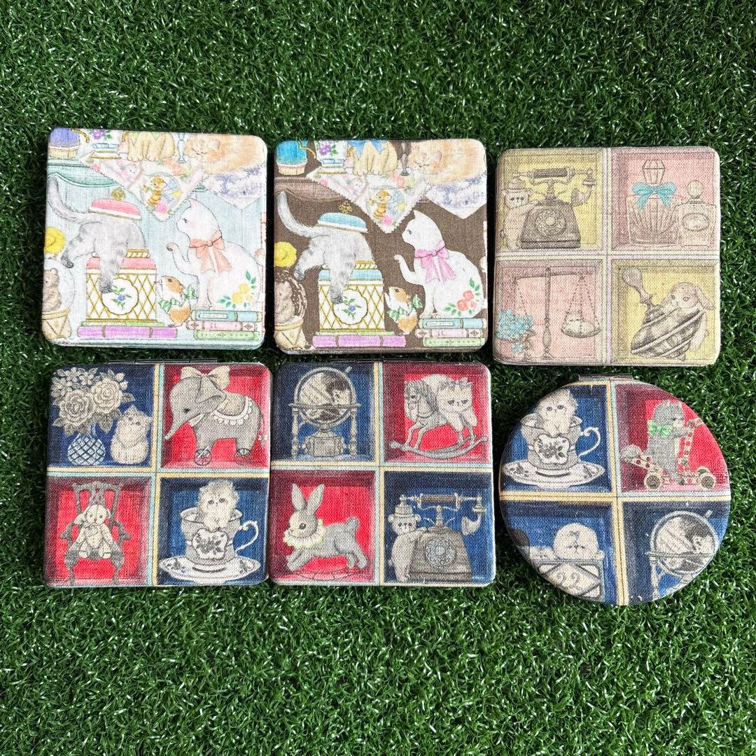 ピカピカ☆ハンドメイド メガネケース ミラー ユキエモン
