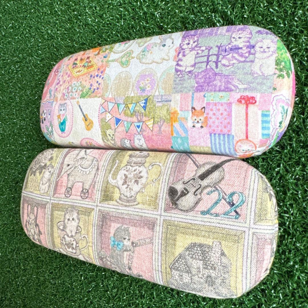 ピカピカ☆ハンドメイド メガネケース ミラー ユキエモン