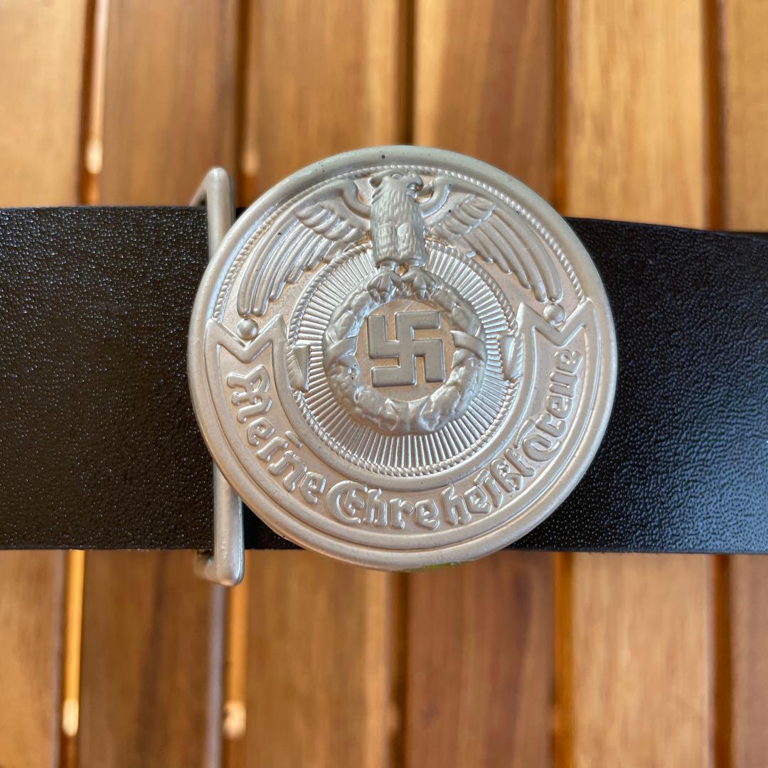 SS将校・将官用ベルト+ P-38ホルスター セット 旧ドイツ軍