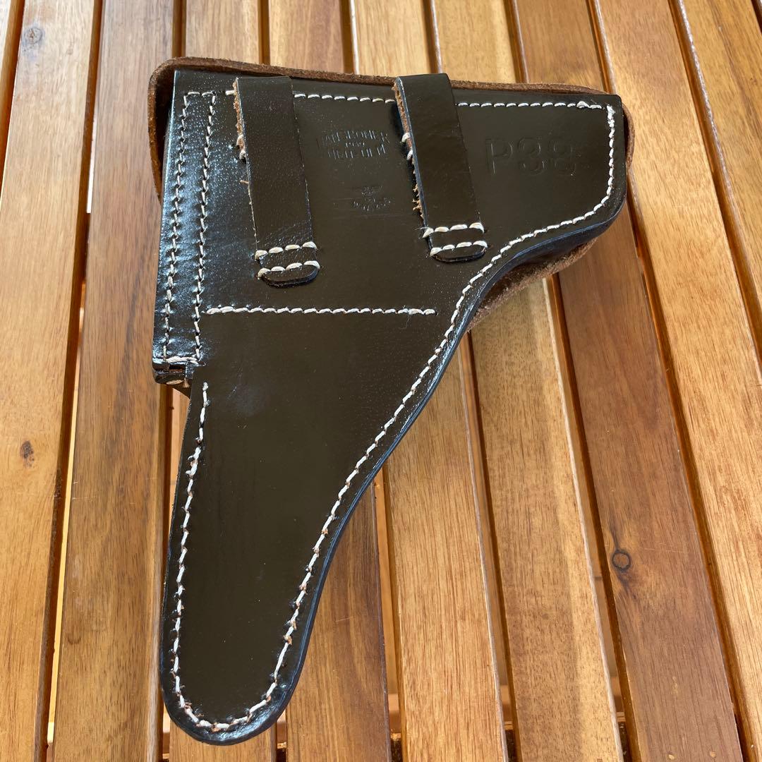 SS将校・将官用ベルト+ P-38ホルスター セット 旧ドイツ軍