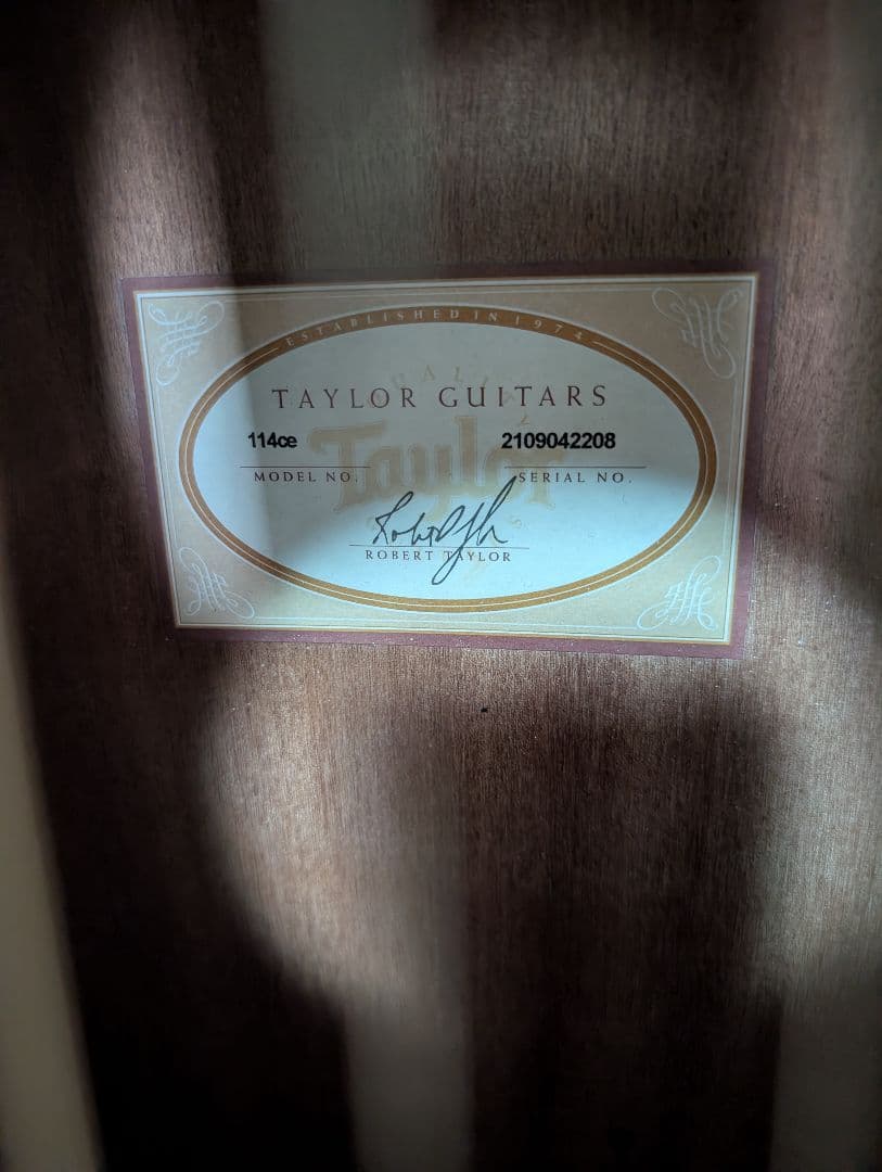 Taylor 114ce-SB ES-T 良品 メキシコ製 2012年 テイラー