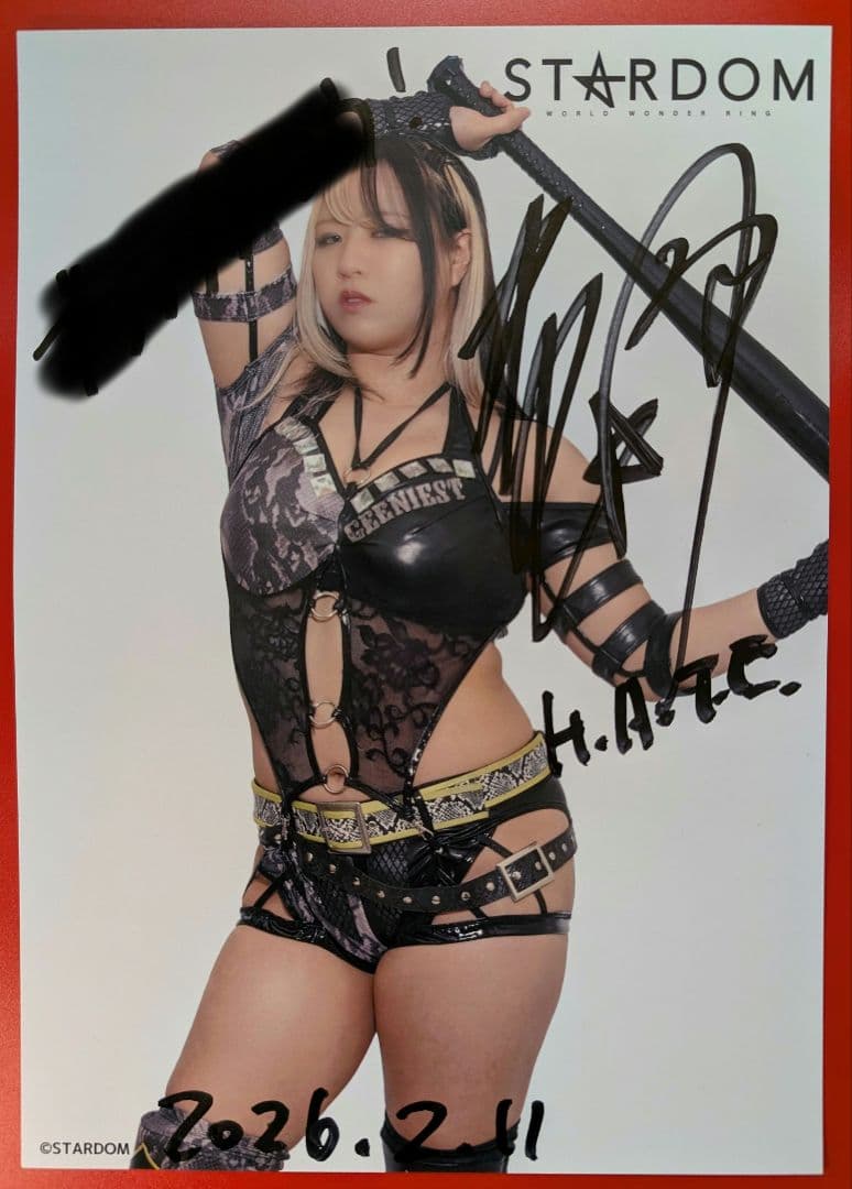 【ブラック☆コウ】 渡辺桃　刀羅ナツコ　小波　ポートレート3枚セット