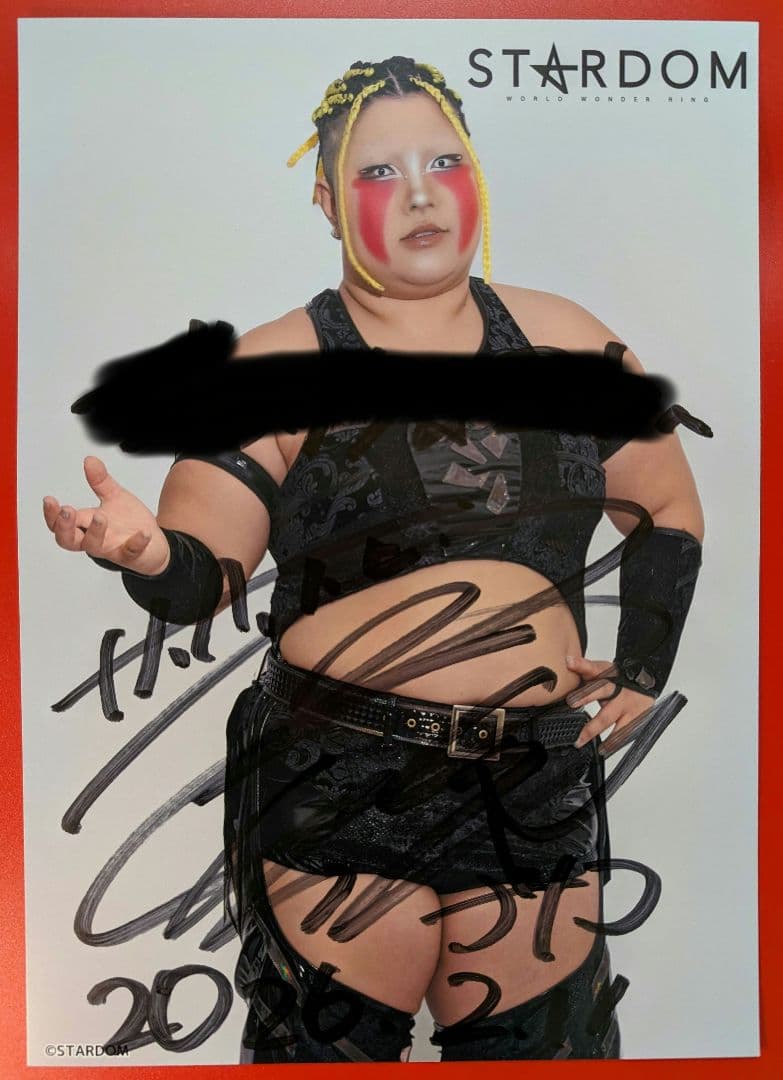 【ブラック☆コウ】 渡辺桃　刀羅ナツコ　小波　ポートレート3枚セット