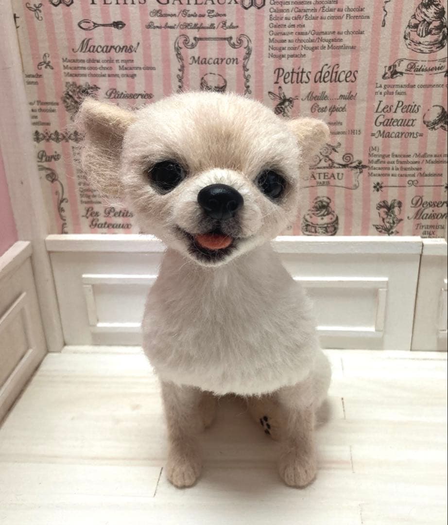 羊毛フェルトオーダー　犬　チワワ