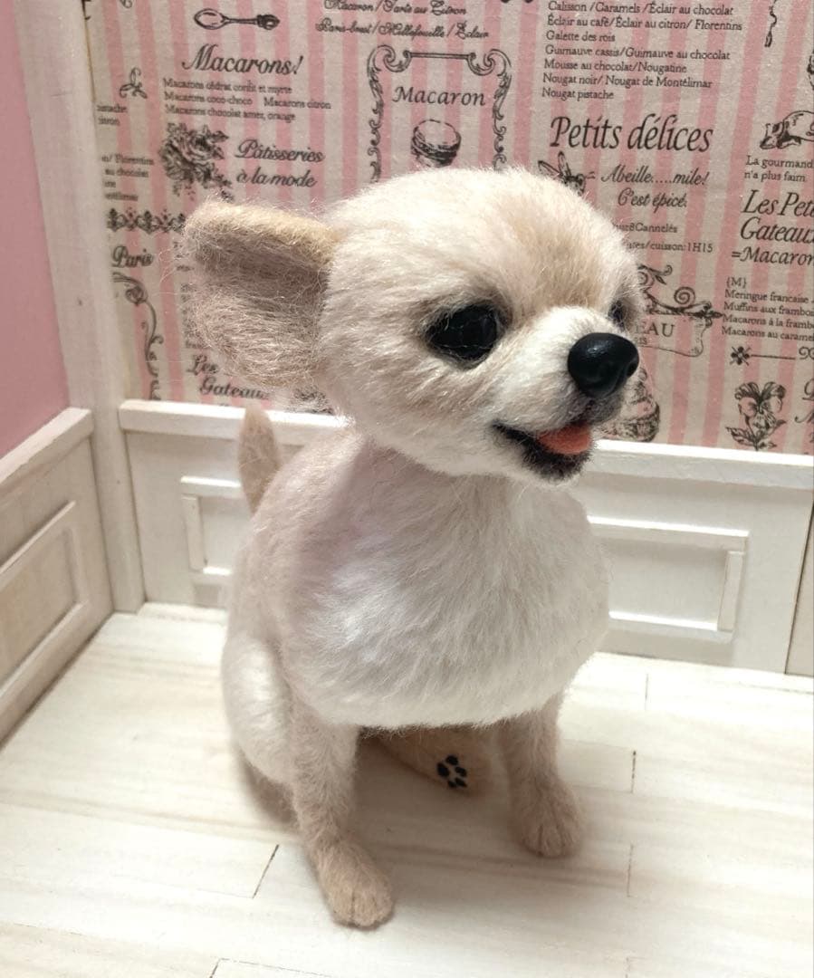 羊毛フェルトオーダー　犬　チワワ