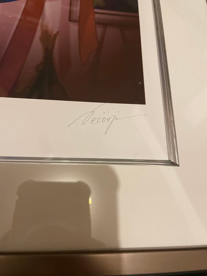 necömi 版画　frame 直筆サイン入り