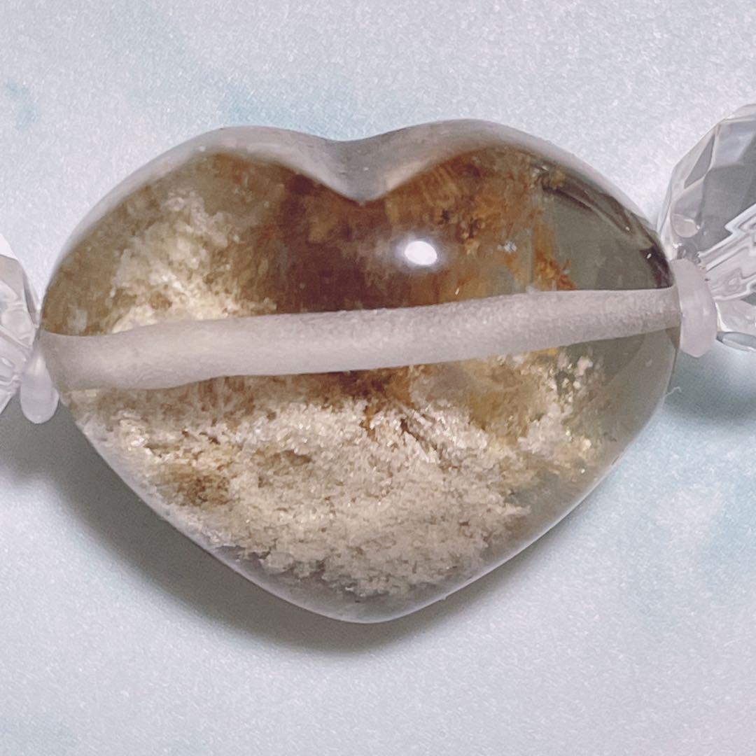 ガーデンクォーツ ハート 四季 紅葉 可愛すぎる♡ レア 高品質 透明度 激レア