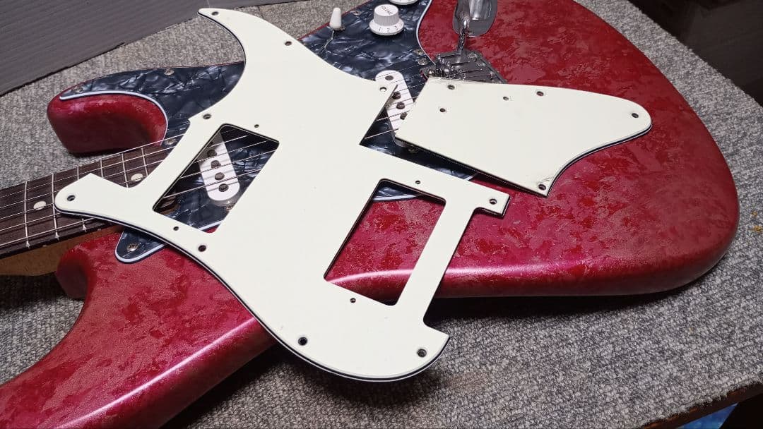 ストラトタイプ ラッカー splash burgandy PG2枚 3.25kg