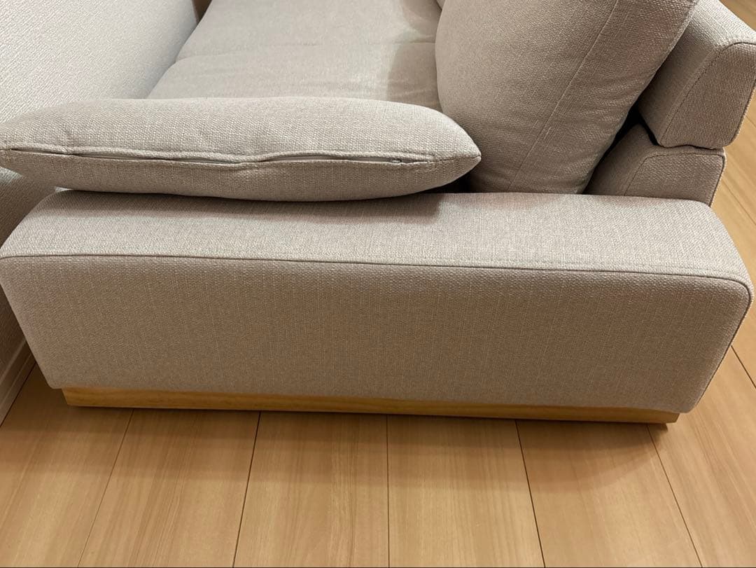 VENTOTA ソファ 2人 掛け 幅150cm ベージュ 2/28削除