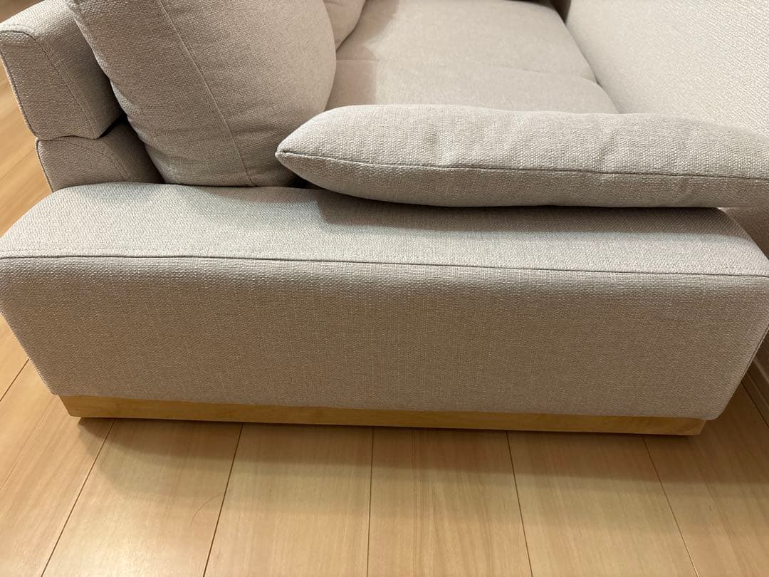 VENTOTA ソファ 2人 掛け 幅150cm ベージュ 2/28削除