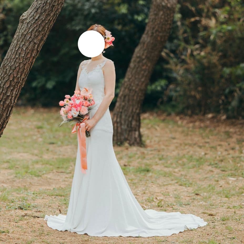 RON エコメルカリ便 ウェディング ブーケ ブートニア ヘアパーツ 3点