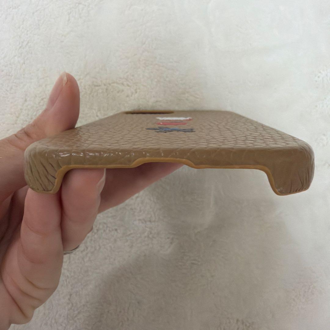 iPhone15 ファミリア カスタマイズ レザー ケース