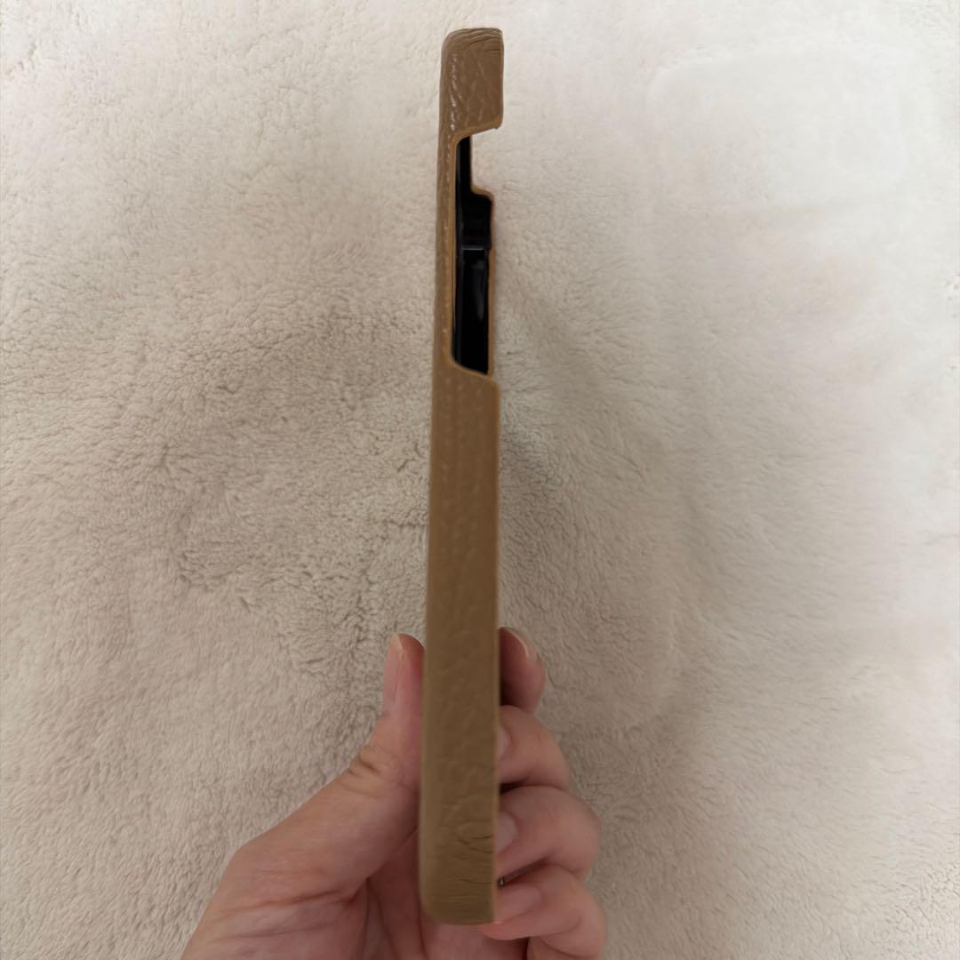iPhone15 ファミリア カスタマイズ レザー ケース
