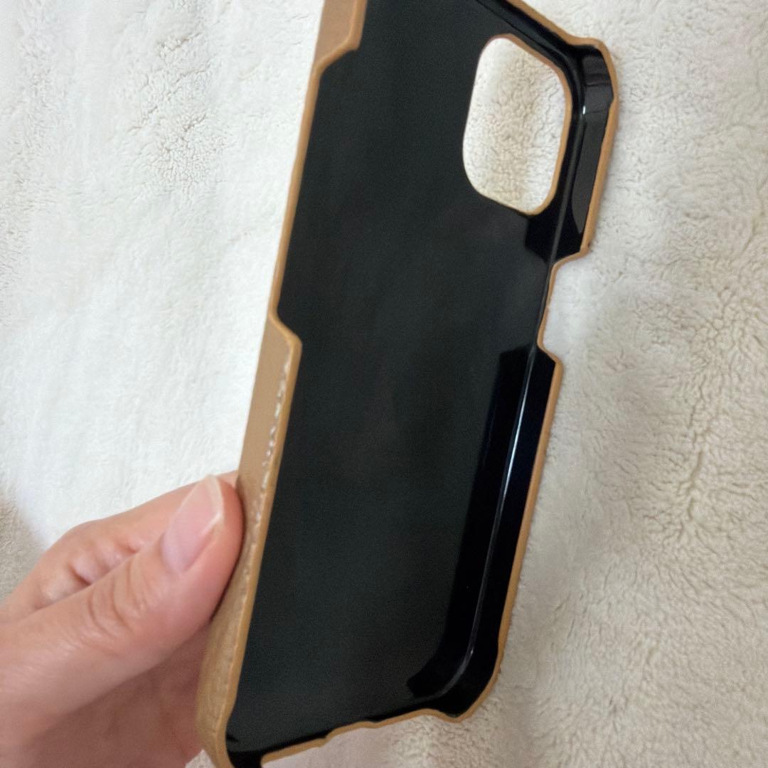 iPhone15 ファミリア カスタマイズ レザー ケース