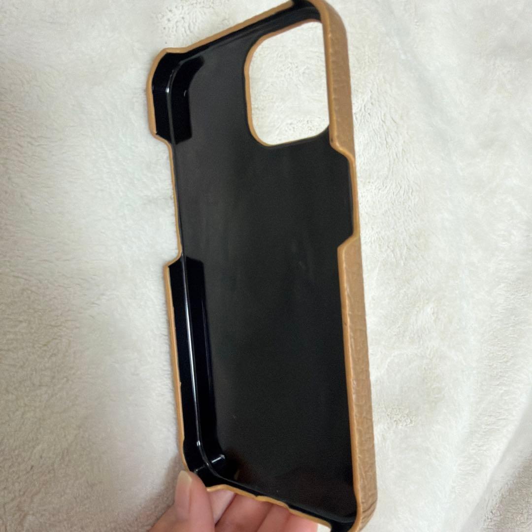 iPhone15 ファミリア カスタマイズ レザー ケース