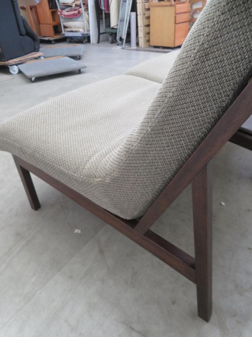 美品■カリモク■WA3105■2人掛けソファ■オーク材■セパレート■北欧モダン■