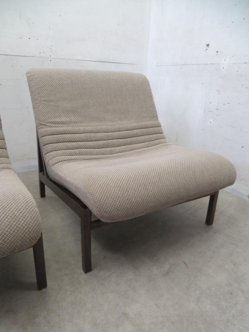 美品■カリモク■WA3105■2人掛けソファ■オーク材■セパレート■北欧モダン■