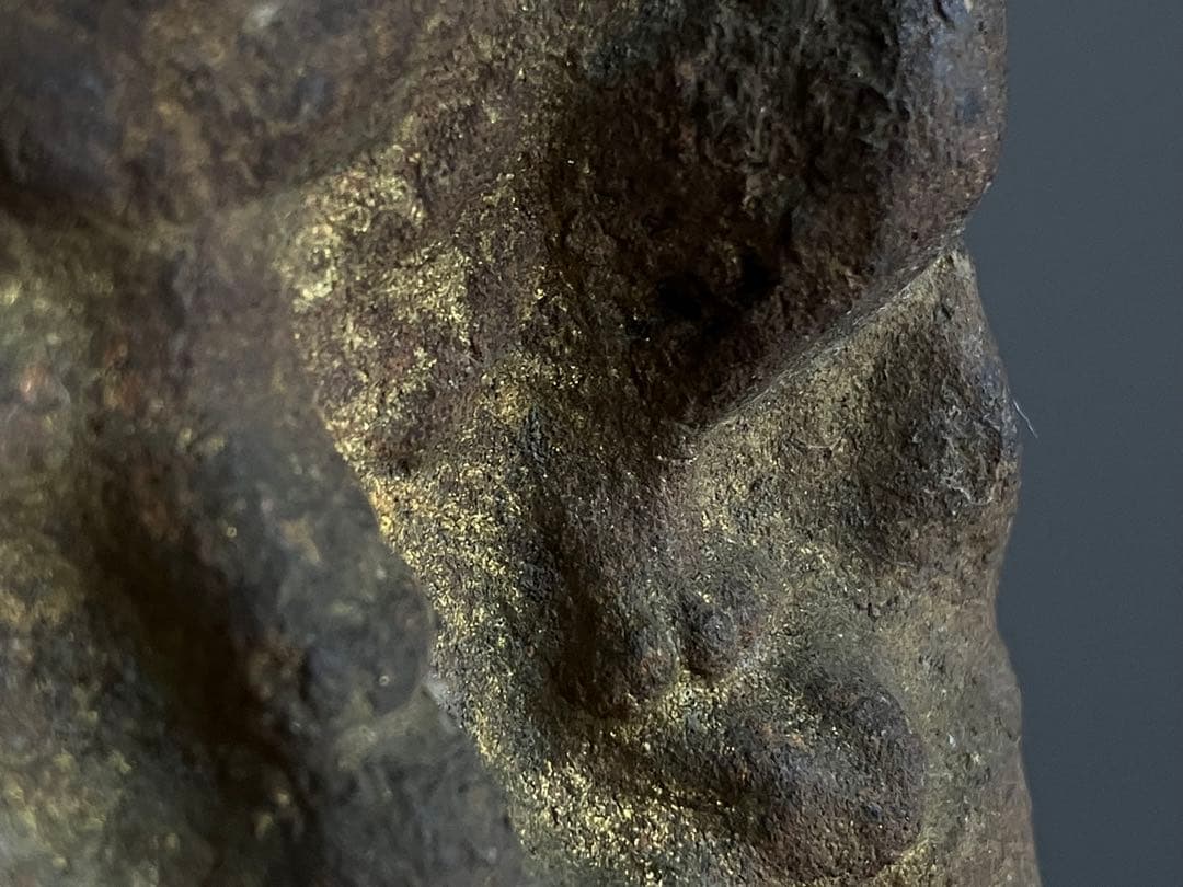 【福満顔な 恵比寿 大黒天 土人形 約9㎝ 明治〜大正頃】民間信仰郷土玩具民藝