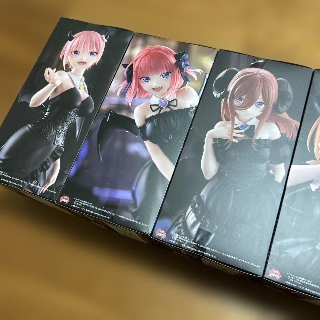 五等分の花嫁BiCute Dark Figure フィギュア5体セット