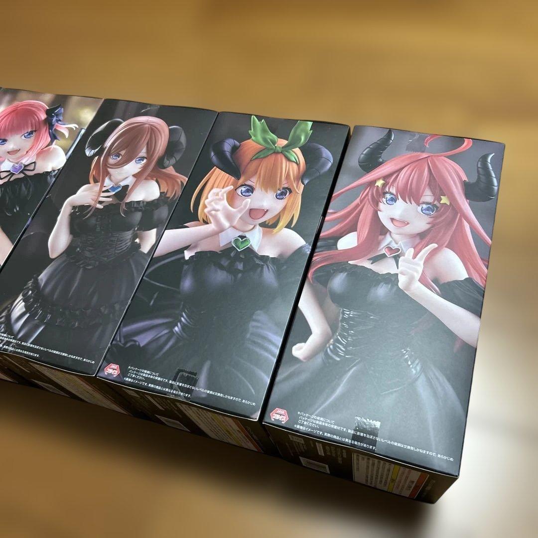 五等分の花嫁BiCute Dark Figure フィギュア5体セット