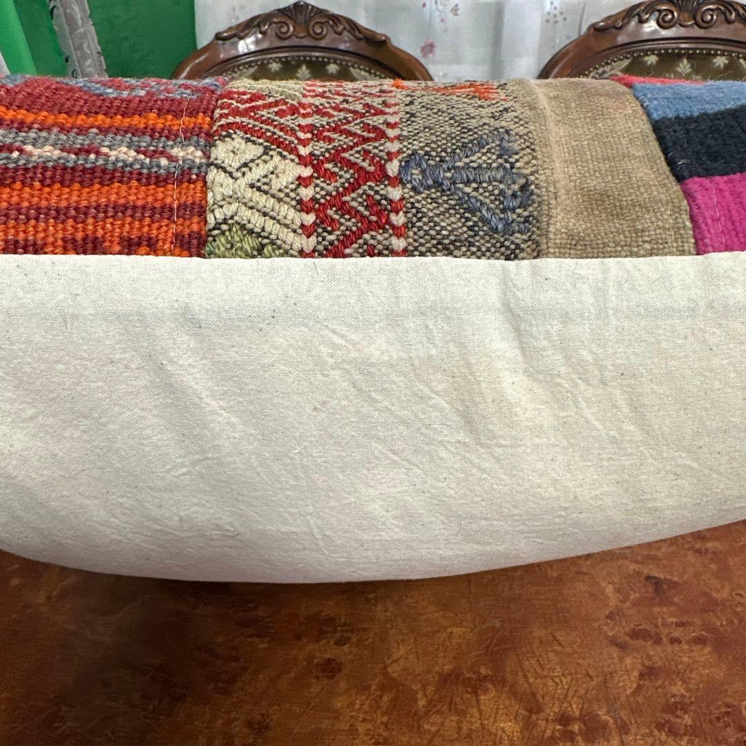 クッションカバー パッチワーククッションカバー