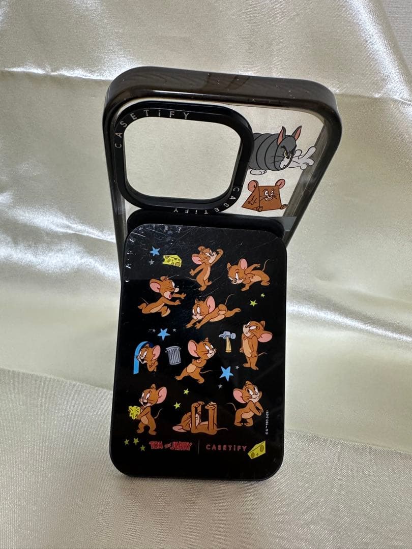 トムとジェリー /CASETiFY /iPhone16Proケース＋カードケース