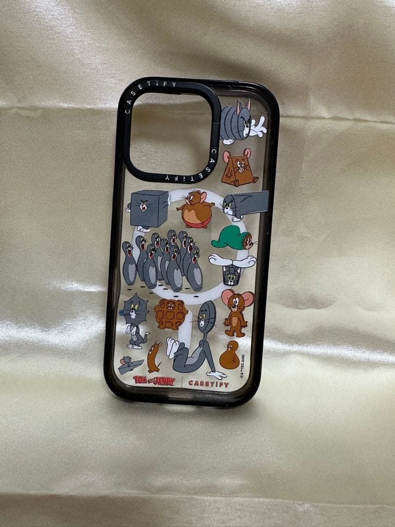 トムとジェリー /CASETiFY /iPhone16Proケース＋カードケース