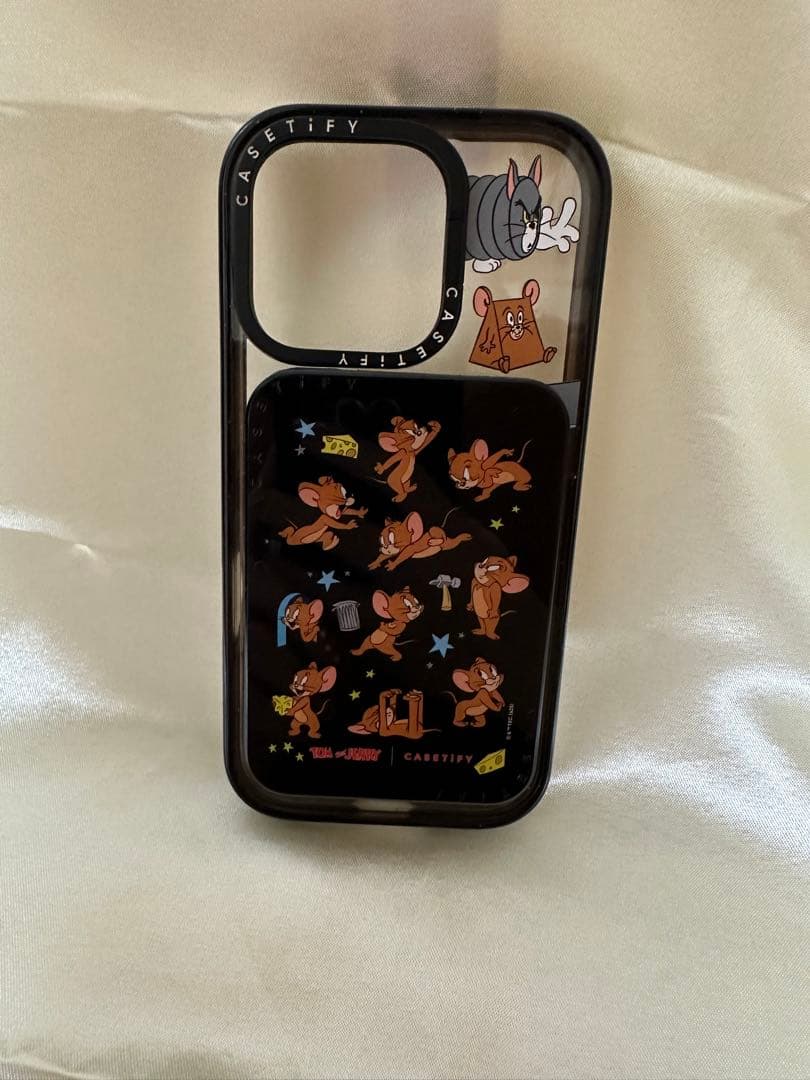トムとジェリー /CASETiFY /iPhone16Proケース＋カードケース